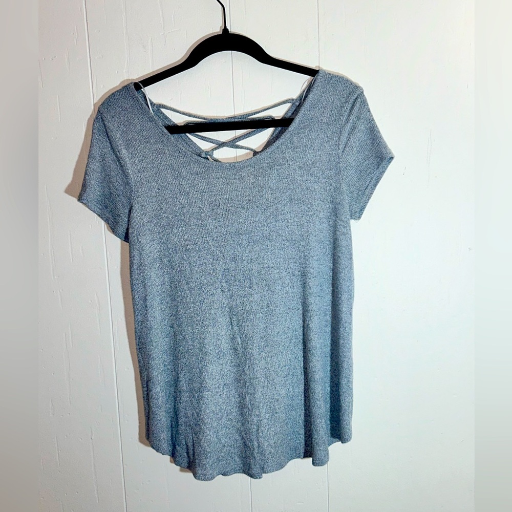 Republic Gray Flowy Top